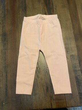 Old Navy Light Pink Girls' Cotton Leggings